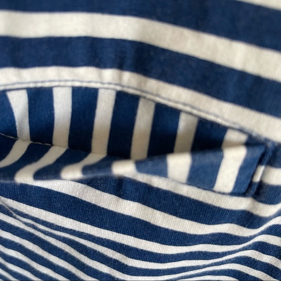 Lilly Pulitzer Irina Guava Melon Exotic Garden Stripe French Terry Shift Dress - Picture 4 of 8